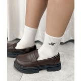 アルファベット刺繍ソックス | WEGO【WOMEN】 | 詳細画像4 