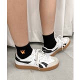 モンスター刺繍アンクルパイルソックス | WEGO【WOMEN】 | 詳細画像5 