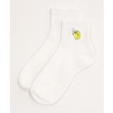 モンスター刺繍アンクルパイルソックス | WEGO【WOMEN】 | 詳細画像9 