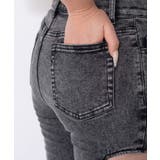 カットアウトリボンストレッチフレアデニムパンツ | WEGO【WOMEN】 | 詳細画像6 
