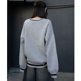 VネックグラフィックニットBIGプルオーバー | WEGO【WOMEN】 | 詳細画像19 