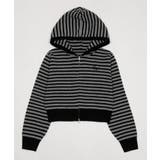 総柄ジャガードニットZIPパーカー | WEGO【WOMEN】 | 詳細画像18