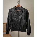 PUタックボンバージャケット | WEGO【MEN】 | 詳細画像16 