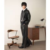 PUタックワイドトラウザー | WEGO【MEN】 | 詳細画像12 