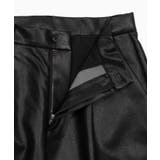 PUタックワイドトラウザー | WEGO【MEN】 | 詳細画像19 