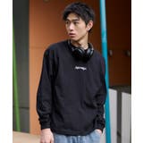 ブラック | グラフィックBIG T(LS) | WEGO【MEN】