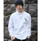 ホワイト | 別注BENDAVISハートワンポイント刺繍T(LS) | WEGO【MEN】