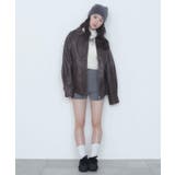 PUステンカラブルゾン | WEGO【WOMEN】 | 詳細画像2