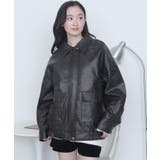 PUステンカラブルゾン | WEGO【WOMEN】 | 詳細画像15