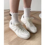 ホワイト | レースローカットスニーカー | WEGO【WOMEN】