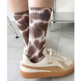 刺繍ロゴタイダイソックス | WEGO【MEN】 | 詳細画像2 