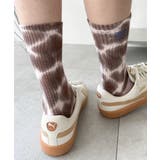刺繍ロゴタイダイソックス | WEGO【MEN】 | 詳細画像3 