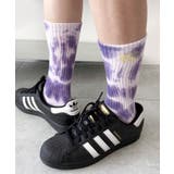 刺繍ロゴタイダイソックス | WEGO【MEN】 | 詳細画像4 