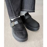 ブラック | ベルトデザインサボ | WEGO【WOMEN】