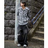 オンブレチェックフードシャツ(LS) | WEGO【MEN】 | 詳細画像5 