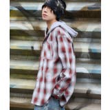 オンブレチェックフードシャツ(LS) | WEGO【MEN】 | 詳細画像16 