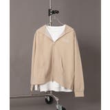 アンサンブルZIPパーカー(LS) | WEGO【MEN】 | 詳細画像1 