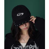 ブラック | スタッズロゴキャップ | WEGO【MEN】