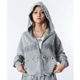 ブリーチハトメZIPパーカー | WEGO【MEN】 | 詳細画像33 