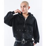 ブリーチハトメZIPパーカー | WEGO【MEN】 | 詳細画像44 