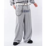 グレー | ブリーチハトメスウェットパンツ | WEGO【MEN】