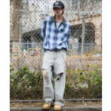 オンブレチェックシャツジャケット | WEGO【MEN】 | 詳細画像2 