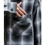 オンブレチェックシャツジャケット | WEGO【MEN】 | 詳細画像6 