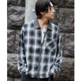 オンブレチェックシャツジャケット | WEGO【MEN】 | 詳細画像16 