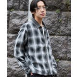 オンブレチェックシャツジャケット | WEGO【MEN】 | 詳細画像17 