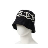 ブラック | NEWERA KNIT BUCKET FLAG CHAIN | WEGO【MEN】
