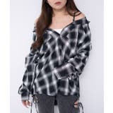 ブラック | 2WAYオフショルシャツ | WEGO【WOMEN】