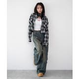 ショートチェックシャツ | WEGO【WOMEN】 | 詳細画像3 