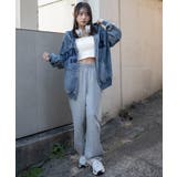 カレッジロゴBIGZIPパーカー | WEGO【WOMEN】 | 詳細画像3 