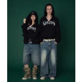 ワッフルグラフィックカットZIPパーカー | WEGO【MEN】 | 詳細画像14 