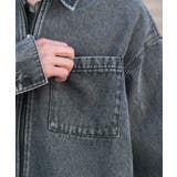デニムシャツジャケット | WEGO【MEN】 | 詳細画像5 
