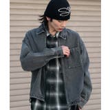 デニムシャツジャケット | WEGO【MEN】 | 詳細画像19 