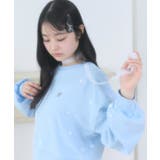 ハート総柄刺繡スウェット | WEGO【WOMEN】 | 詳細画像1 