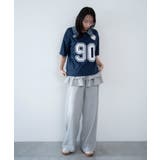 デニム襟付きロゴT | WEGO【WOMEN】 | 詳細画像11 