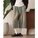 デニム淡加工色 | クロップドワイドデニムパンツ | WEGO【MEN】