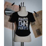 スタッズネックロゴクロップドT | WEGO【WOMEN】 | 詳細画像3 