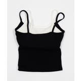 レイヤードロゴボタンキャミ | WEGO【WOMEN】 | 詳細画像9 