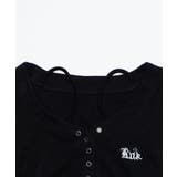 ヘンリーネックロゴ刺繍T | WEGO【WOMEN】 | 詳細画像17 