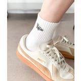 Epic刺繍ロゴアンクルパイルソックス | WEGO【MEN】 | 詳細画像2 