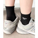 Epic刺繍ロゴアンクルパイルソックス | WEGO【MEN】 | 詳細画像6 