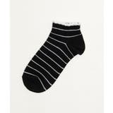 ボーダーショートソックス | WEGO【WOMEN】 | 詳細画像9 