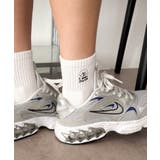 手描き風刺繍アンクルパイルソックス | WEGO【WOMEN】 | 詳細画像4 