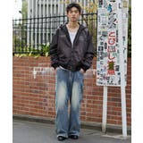 ピグメントロゴフードブルゾン | WEGO【MEN】 | 詳細画像15