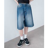 デニム中濃色 | デニムハーフパンツ | WEGO【WOMEN】