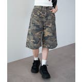 柄1 | デニムハーフパンツ | WEGO【WOMEN】