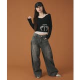 ボーダーレイヤードウィングトップ | WEGO【WOMEN】 | 詳細画像3 